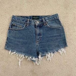 Vintage denim shorts
